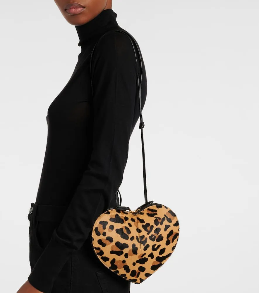 Alaia Le C√Ö¬ìur calf hair shoulder bag