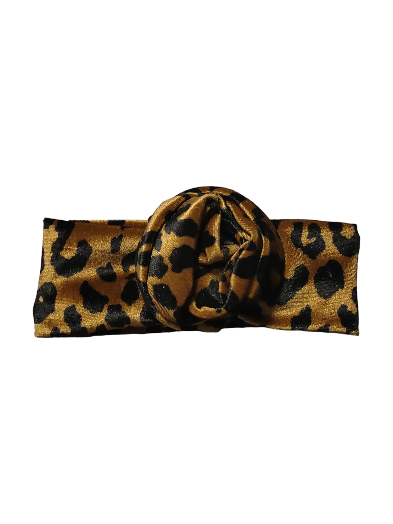 BETTY BOO BANDS™ WIRED HEADWRAP | Leopard | Velvet Bronze