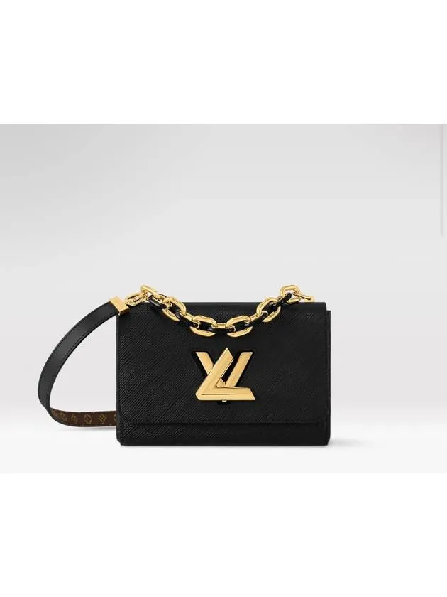 Black twist slim MM shoulder bag luxury wedding gift M12736