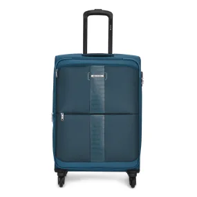 Carlton New Burry 69cm, 4 Wheel Spinner Medium Trolley, Corsair Blue,NBURY69CBU