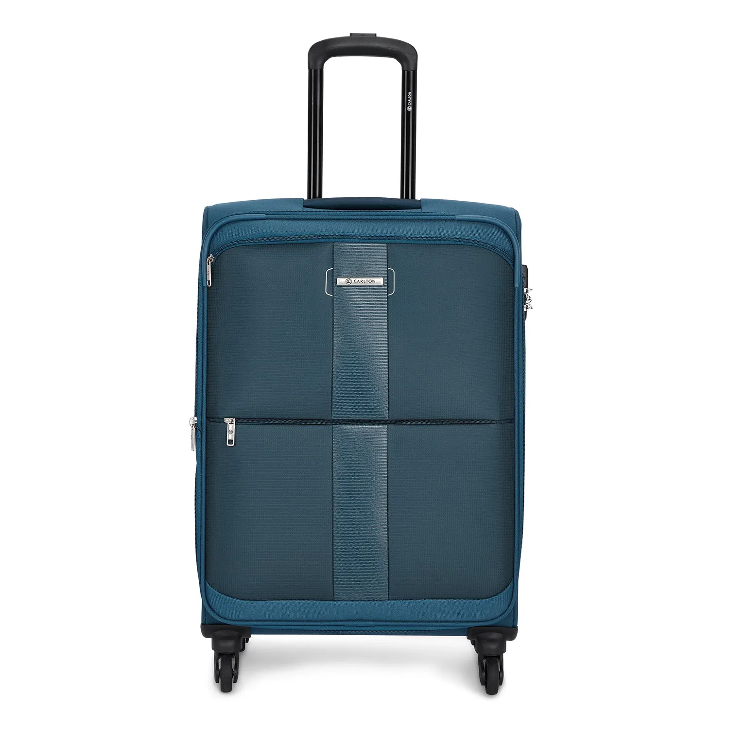 Carlton New Burry 69cm, 4 Wheel Spinner Medium Trolley, Corsair Blue,NBURY69CBU