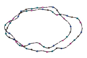Daisy Chains Necklace (Aqua)