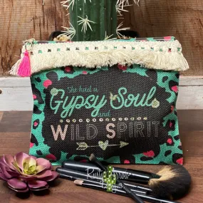 GYPSY SOUL & WILD SPIRIT MAKEUP BAG