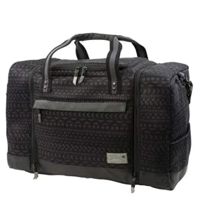 Hex Premium 21.7L Canvas Grid Sneaker Travel Duffel, Global Stripe Neoprene (GLSN), One Size