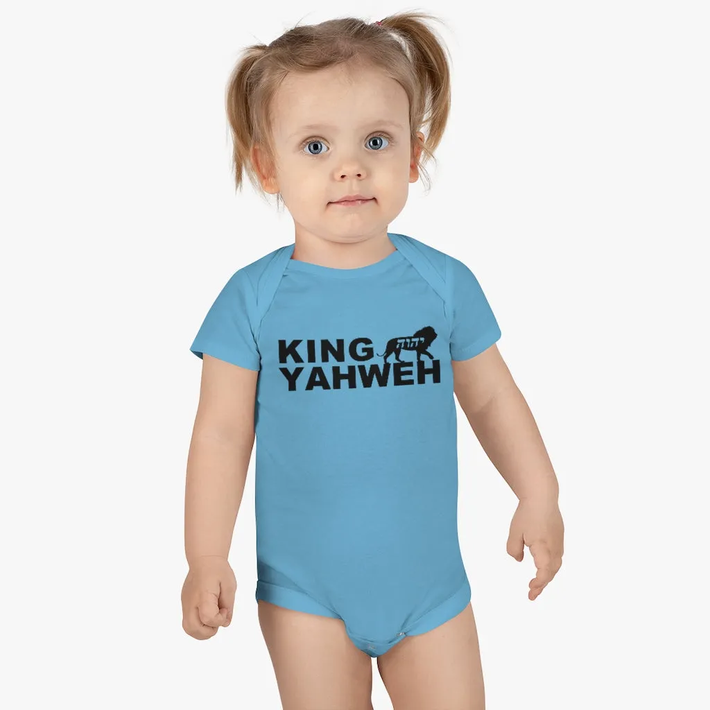 King Yahweh Signature Baby Short Sleeve Onesie®