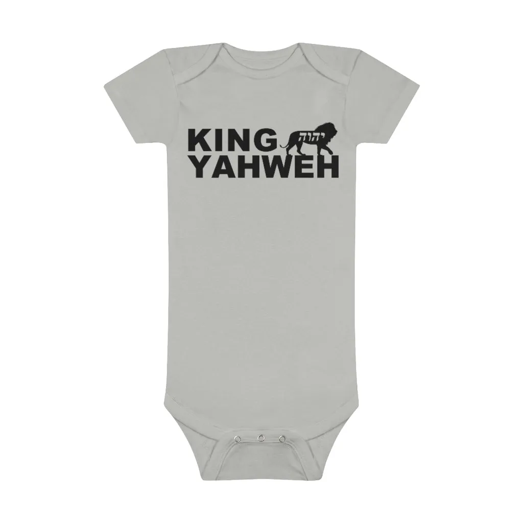 King Yahweh Signature Baby Short Sleeve Onesie®