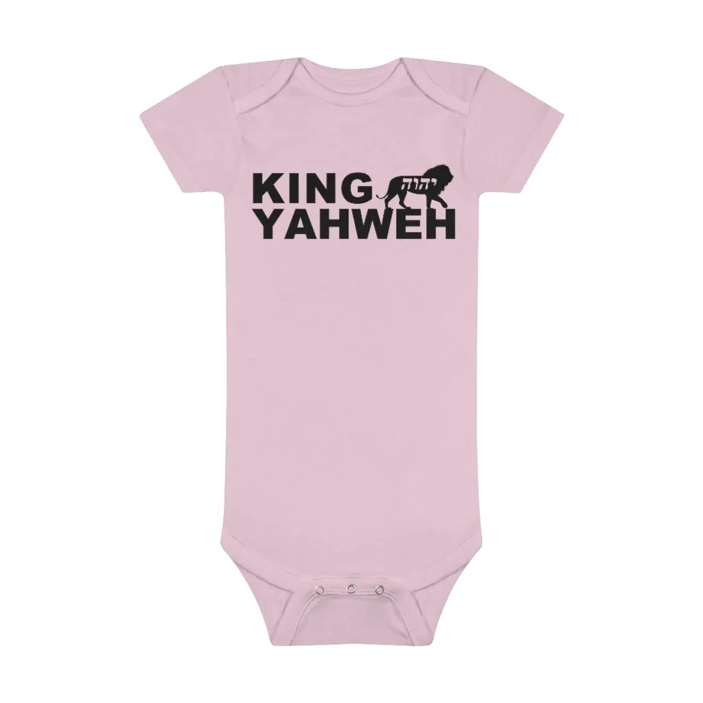 King Yahweh Signature Baby Short Sleeve Onesie®