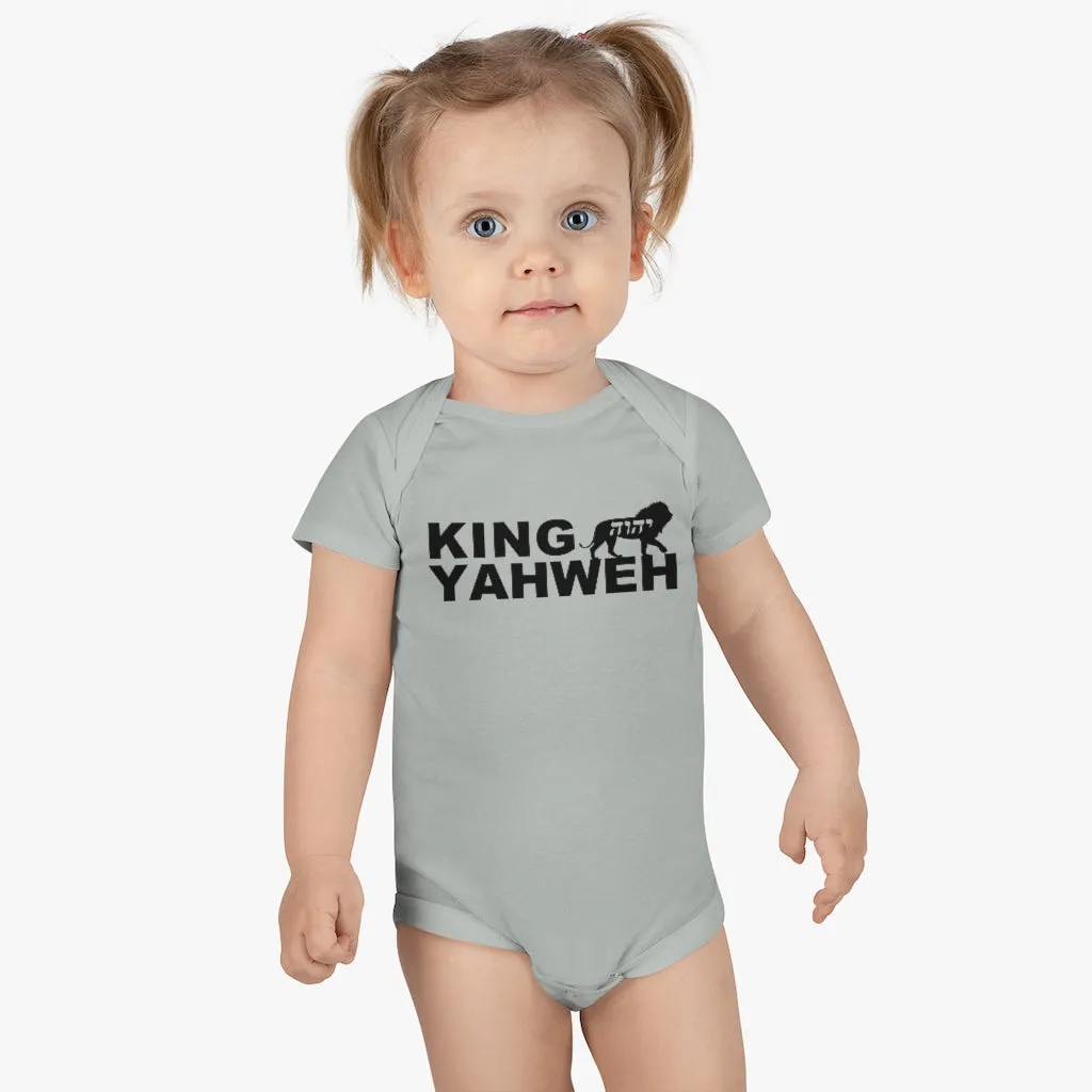 King Yahweh Signature Baby Short Sleeve Onesie®