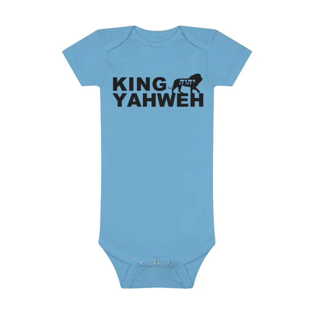 King Yahweh Signature Baby Short Sleeve Onesie®