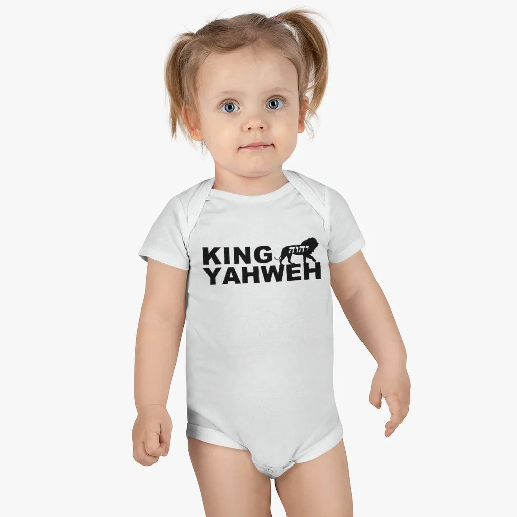 King Yahweh Signature Baby Short Sleeve Onesie®