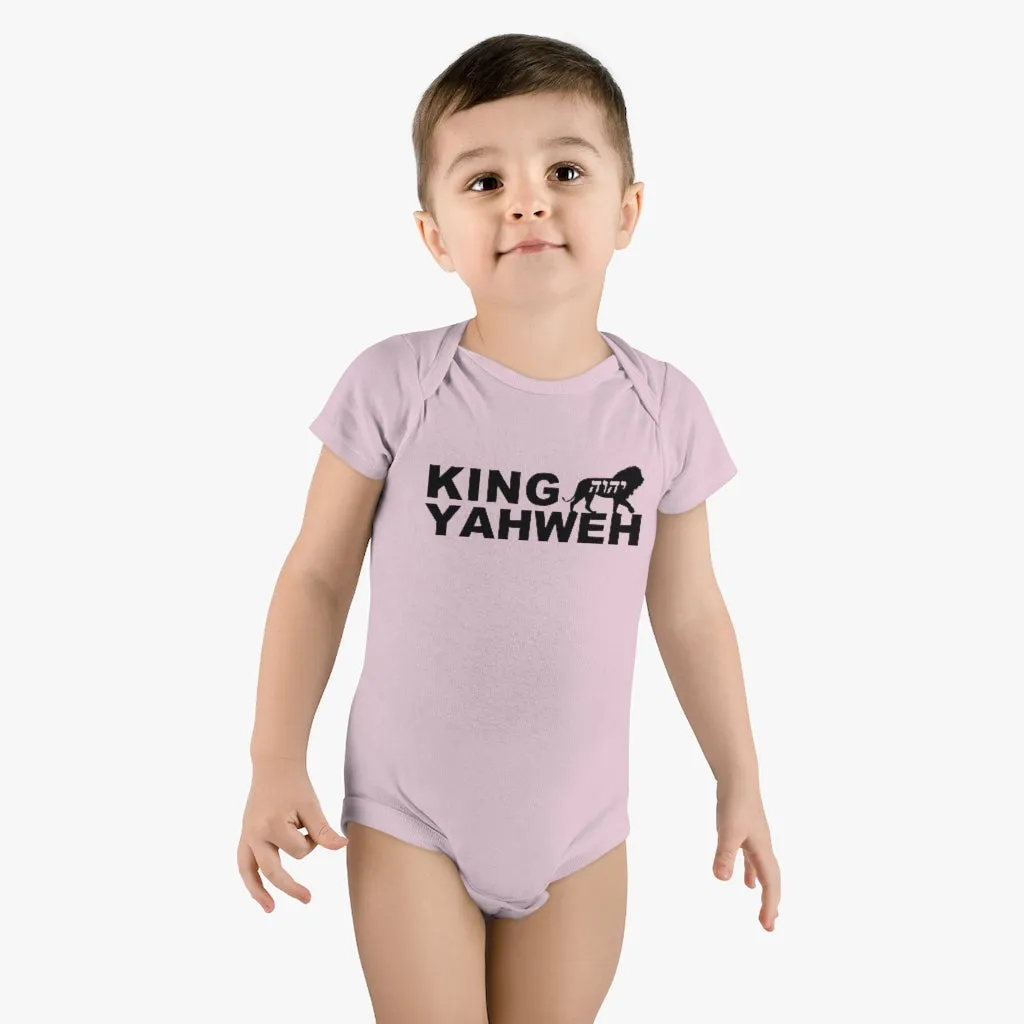 King Yahweh Signature Baby Short Sleeve Onesie®