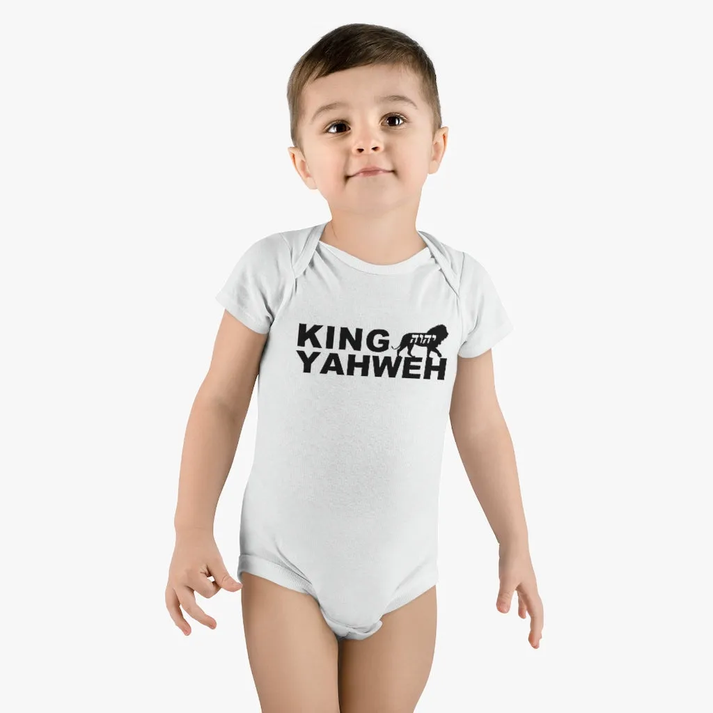 King Yahweh Signature Baby Short Sleeve Onesie®