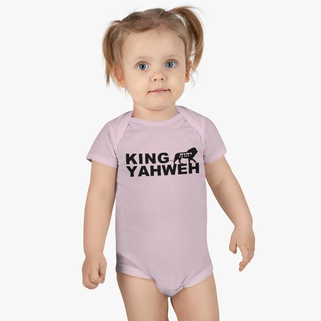 King Yahweh Signature Baby Short Sleeve Onesie®