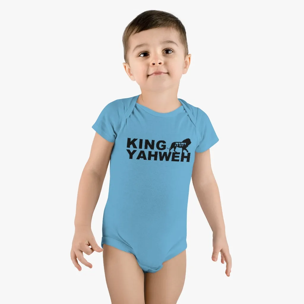 King Yahweh Signature Baby Short Sleeve Onesie®