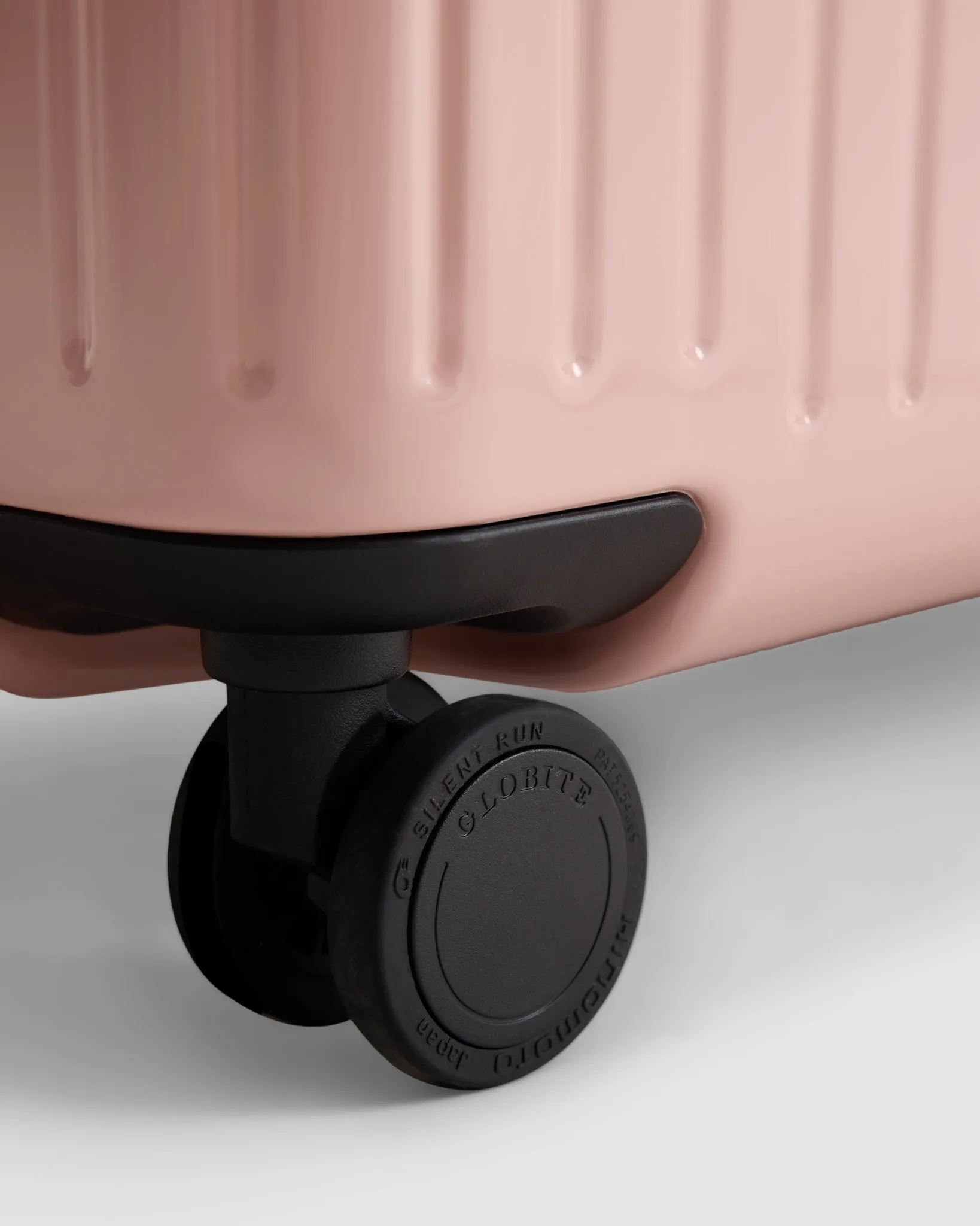 Large Check In Suitcase - Whisper Pink