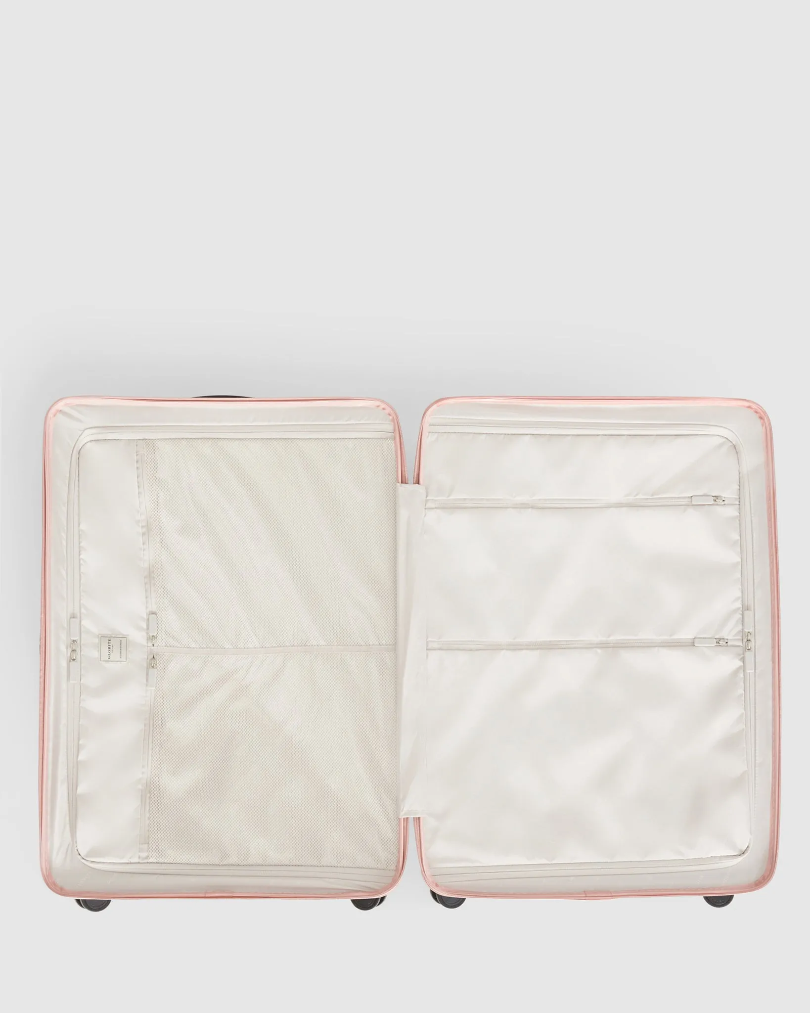 Large Check In Suitcase - Whisper Pink
