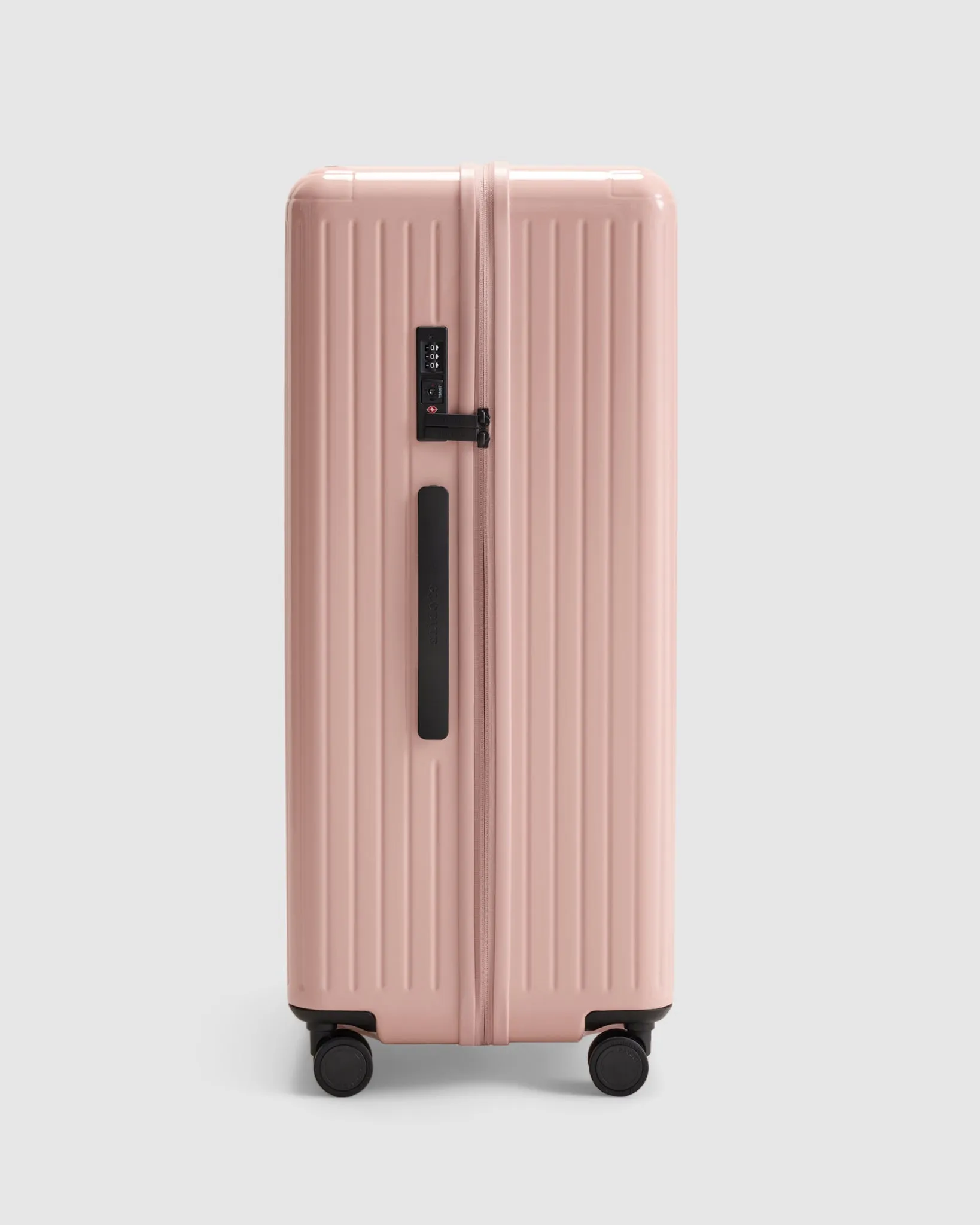 Large Check In Suitcase - Whisper Pink