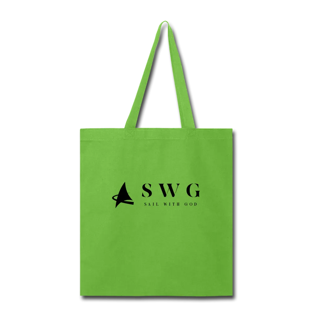 "SWG/Sail with God" Tote Bag
