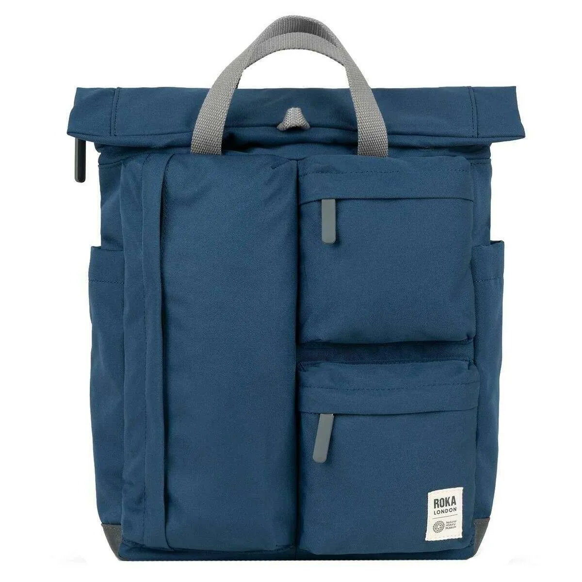 Roka Waterhouse Medium Recycled Canvas Field Backpack - Deep Blue