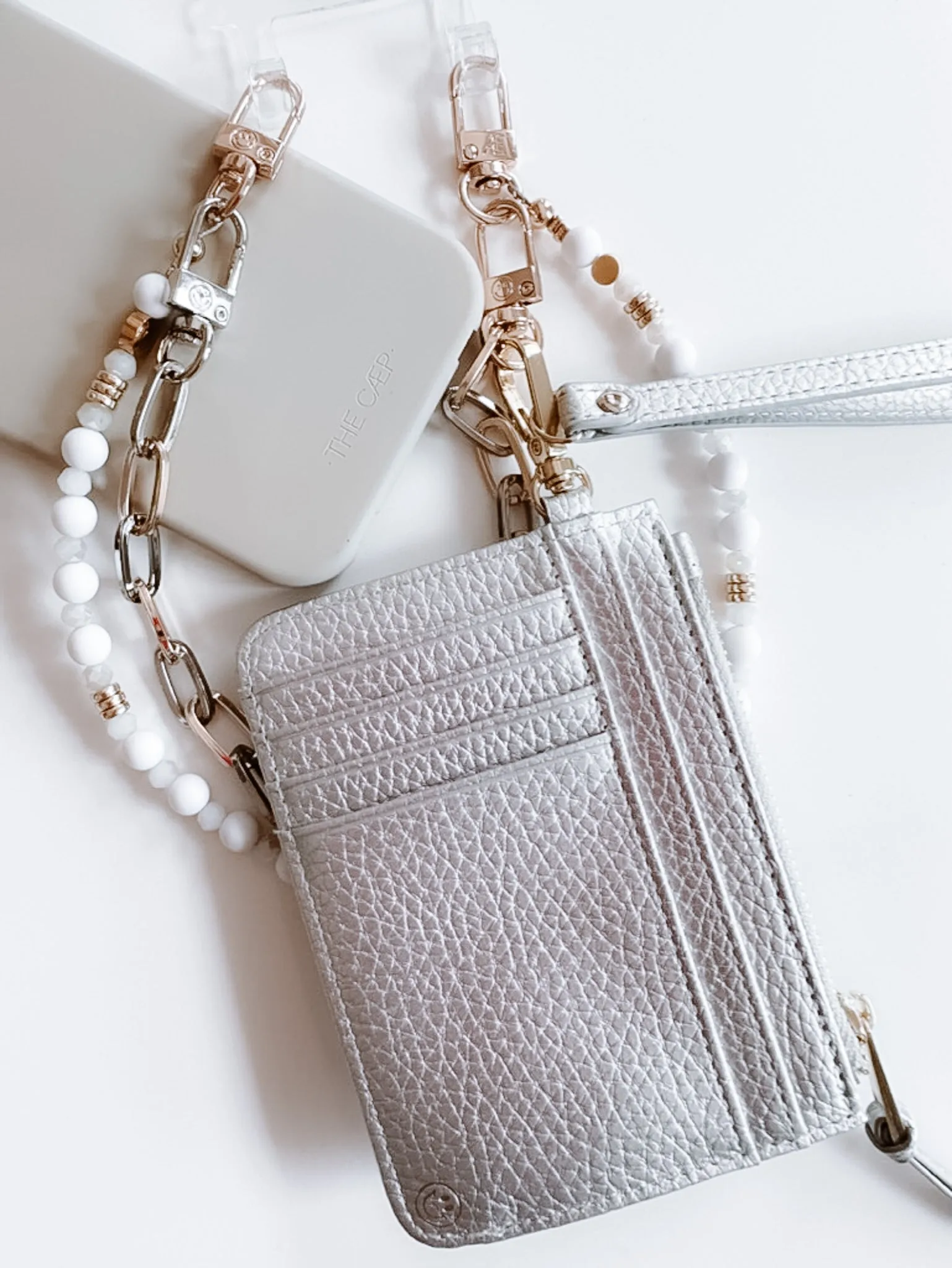 Silver Snap Wallet - FINAL SALE