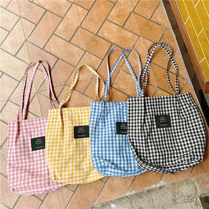 UAKISS  -  Fashion Women Shoulder Bags Classic Female Shopping Bag Casual Ladies Tote Vintage Style Canvas Handbags Girls Handbag