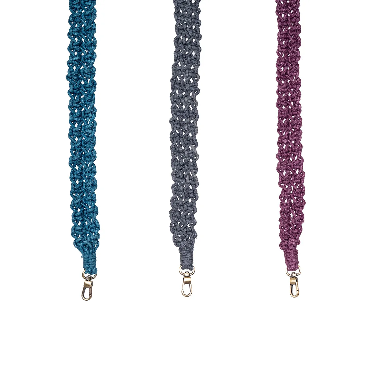 Wide Hand-Knotted Bag Straps | Artistic | Hand-Crafted |  Macramé  | Bag Accessories