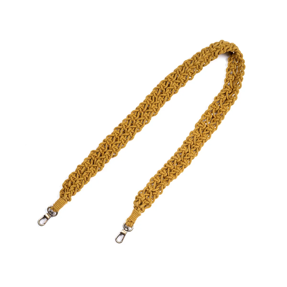 Wide Hand-Knotted Bag Straps | Artistic | Hand-Crafted |  Macramé  | Bag Accessories