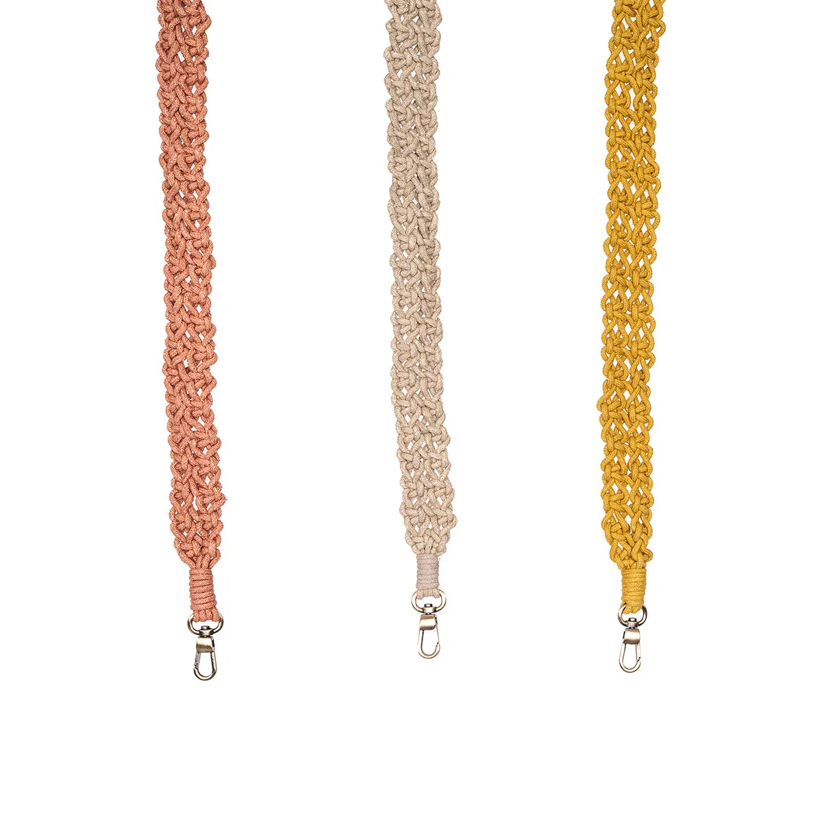 Wide Hand-Knotted Bag Straps | Artistic | Hand-Crafted |  Macramé  | Bag Accessories